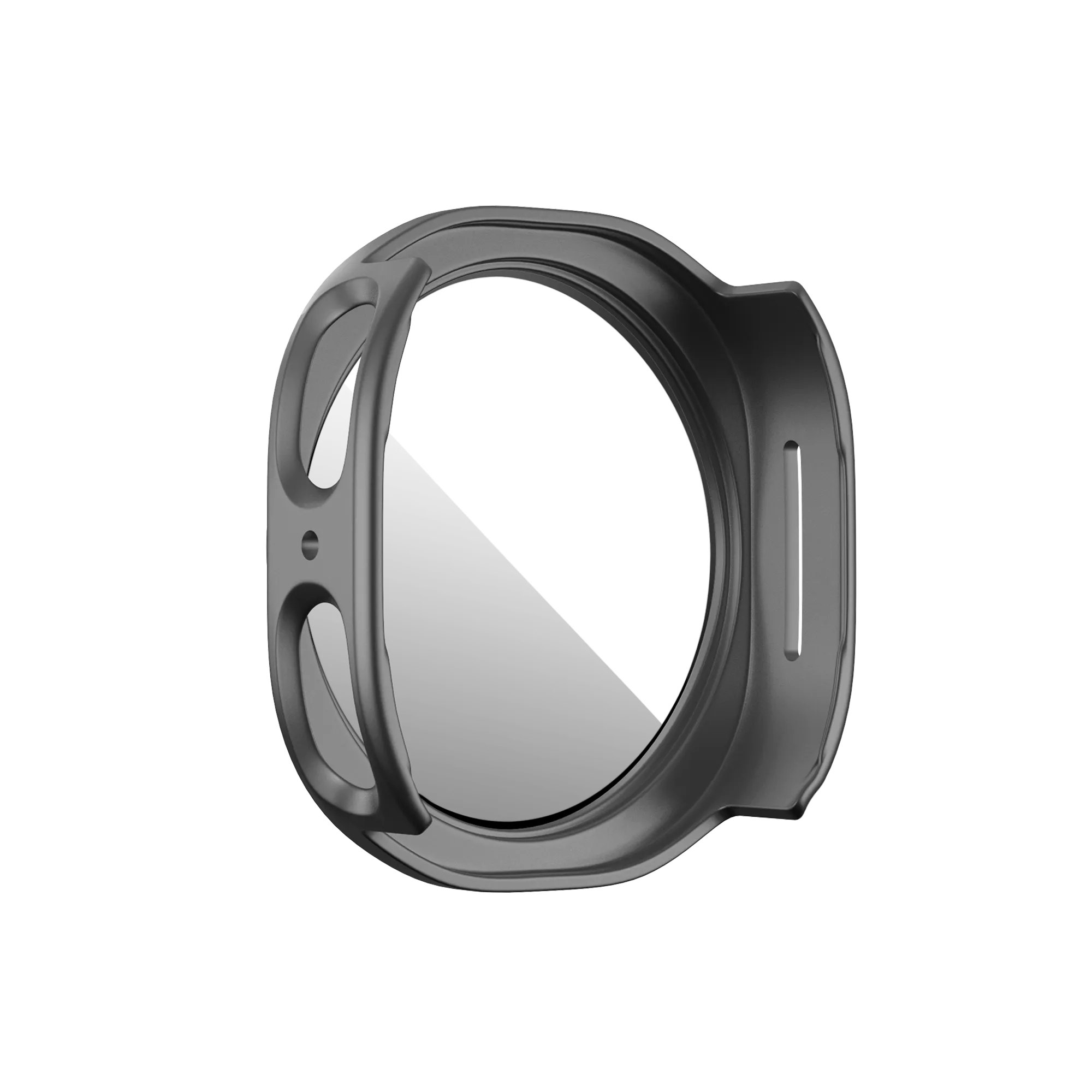 Bandz Samsung Galaxy Watch 8 - 44mm PC Hülle mit Glas (Titan Grau)