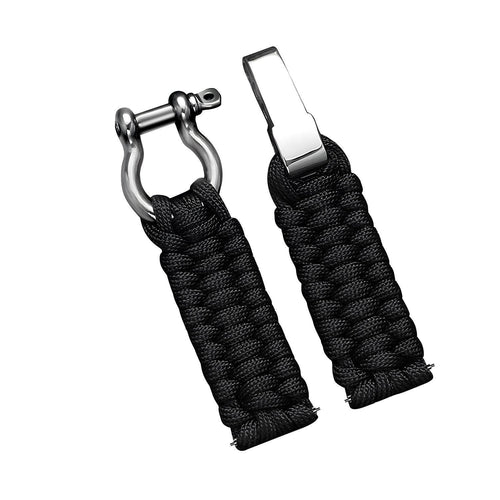 Coros Apex 4 - 42mm Nylon Rope Strap (Black)