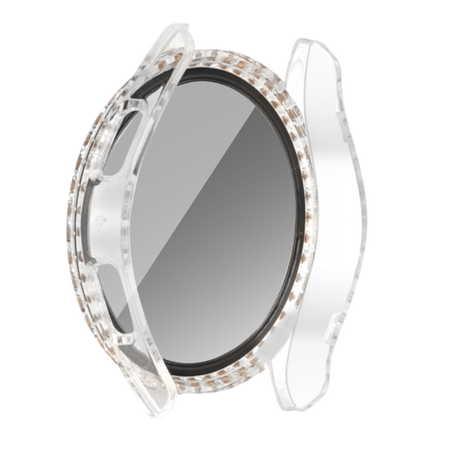 Samsung Galaxy Watch 7 - 40mm Diamond Case with Glass (Transparent)