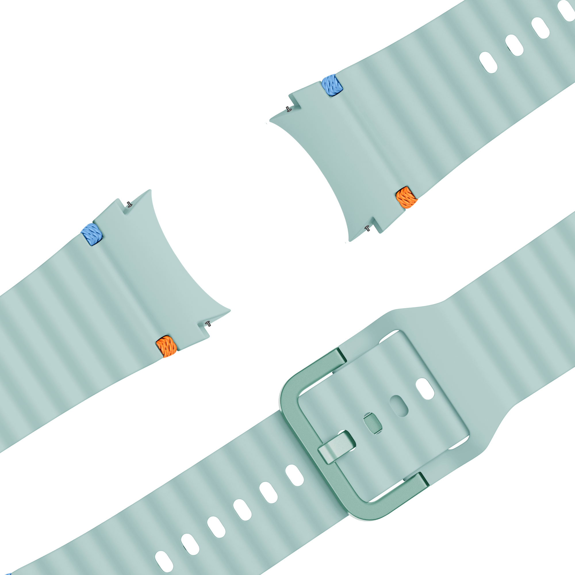 Bandz Samsung Galaxy Watch 7 - 44mm Wave Strap 'Easy Fit' (Mint)