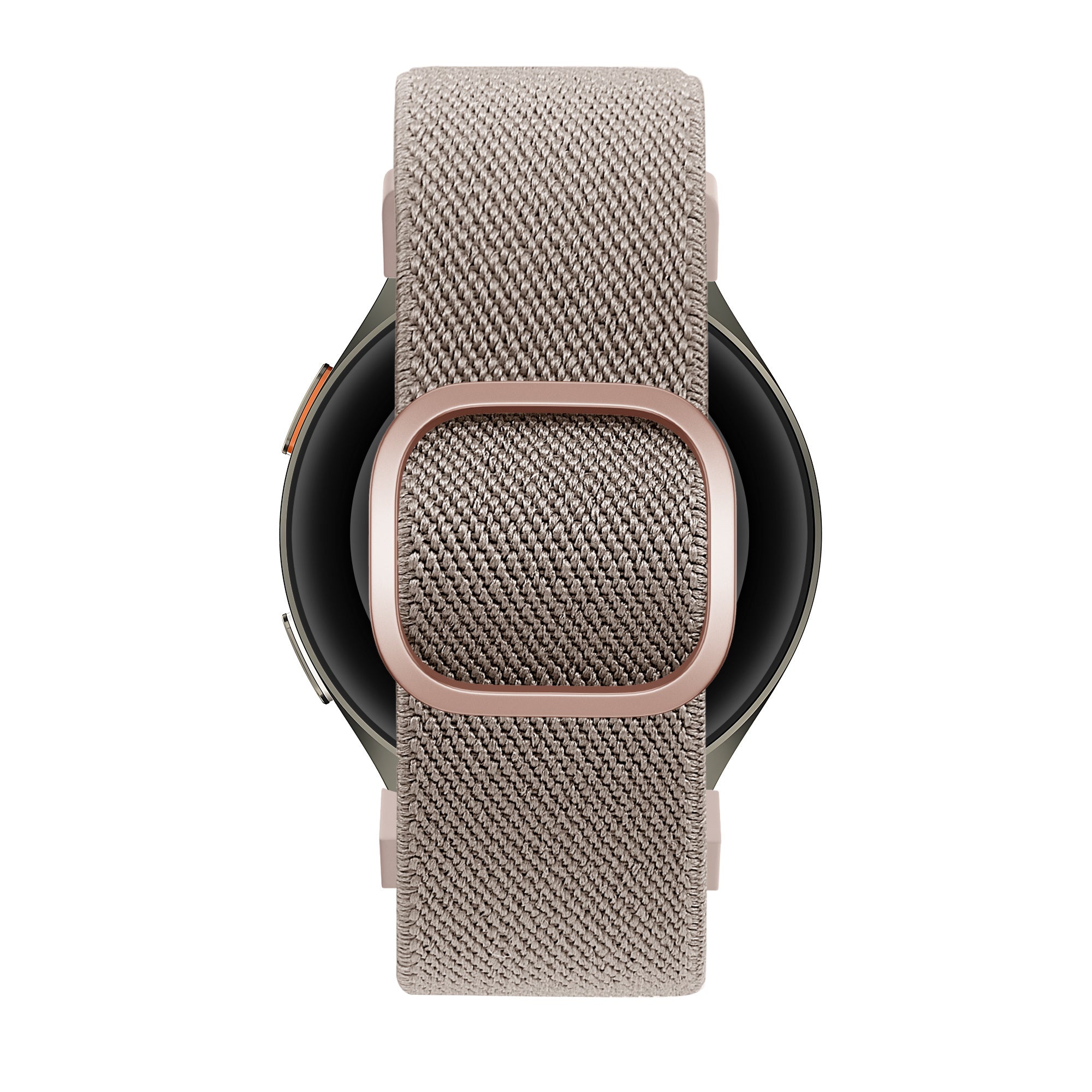 Bandz Samsung Galaxy Watch 4 44mm Elastic Strap 'Easy Fit' (Milk Tea)