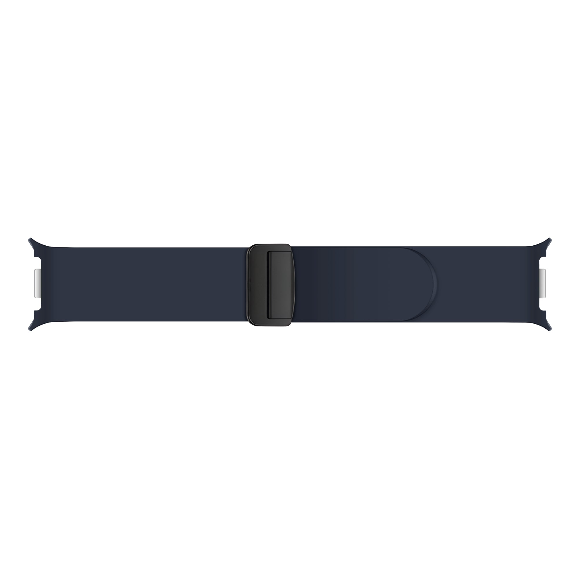 Samsung Galaxy Watch 8 - 44mm D-Schnalle Silikonarmband (Dunkel Blau)