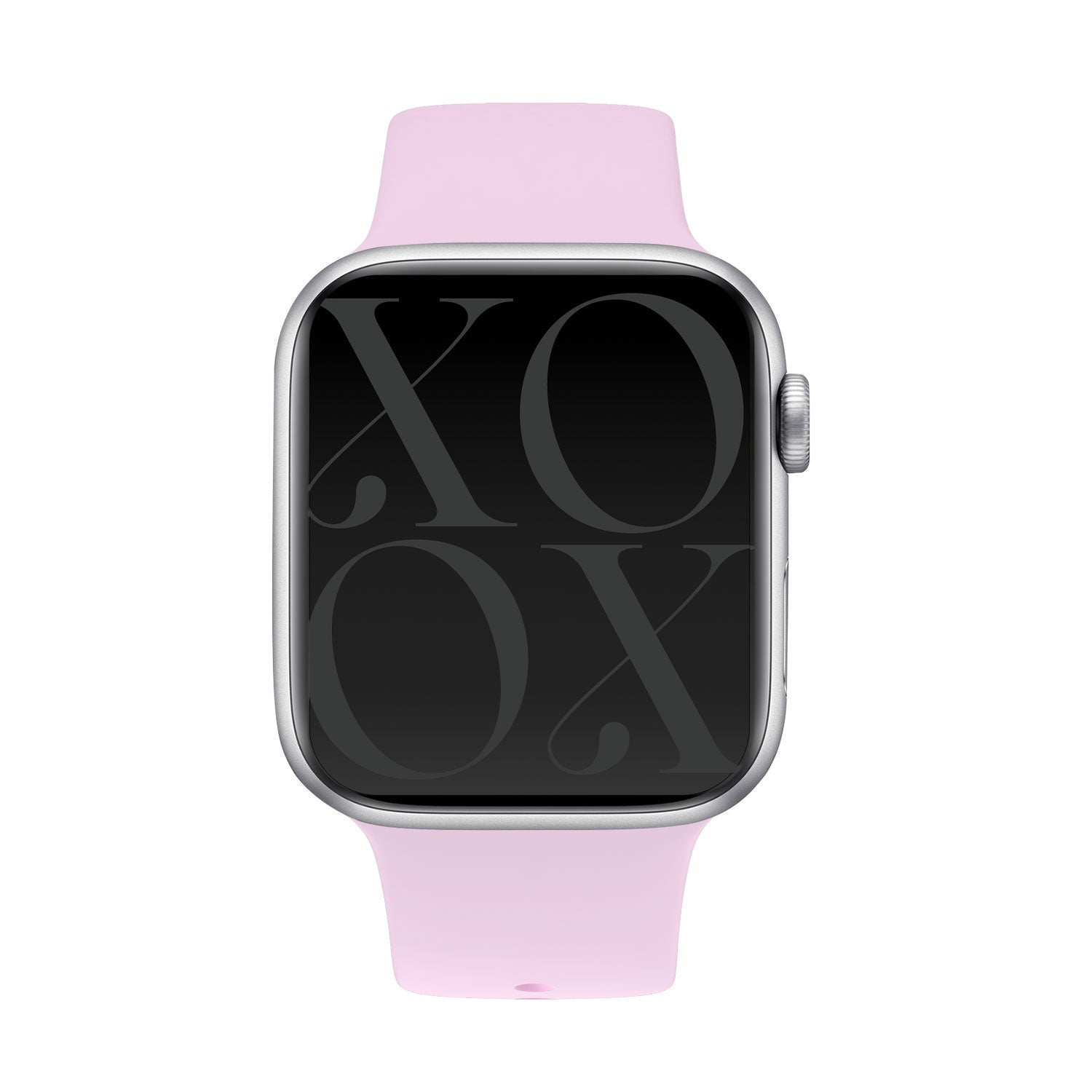 xoxo Wildhearts Apple Watch Silikonarmband (Knallige Rosa)