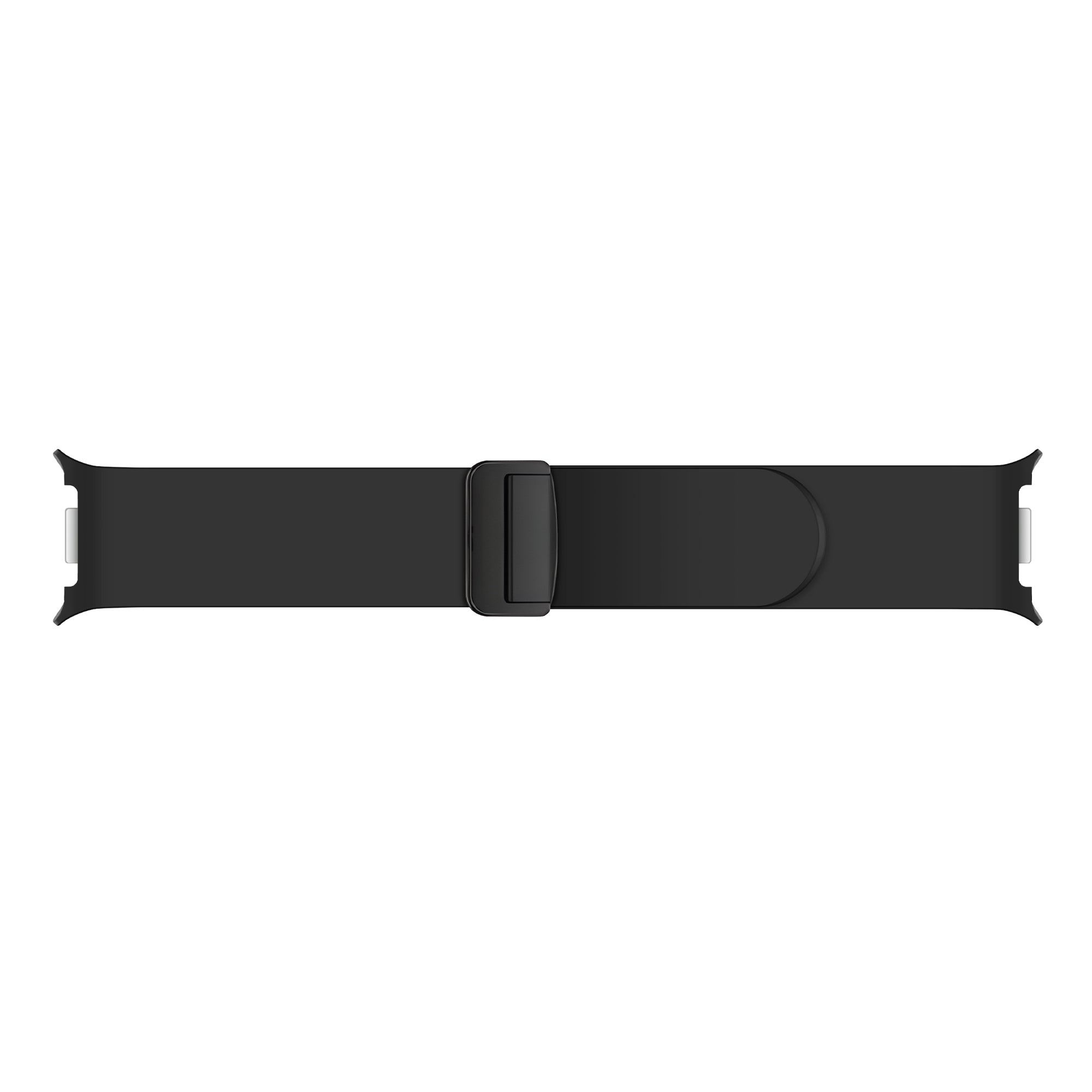 Samsung Galaxy Watch 8 - 40mm D-Schnalle Silikonarmband (Schwarz)