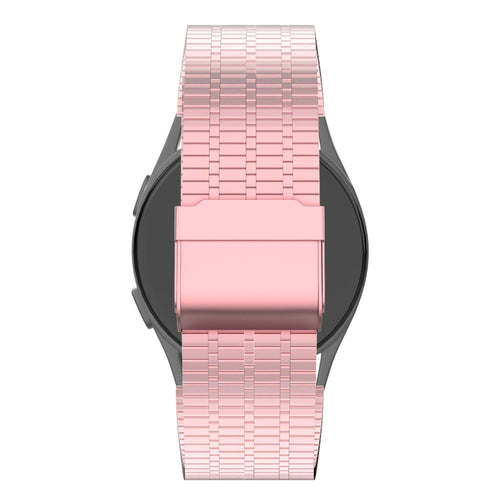 Bandz Coros Apex 2 verstellbares Stahlarmband (Rosa)