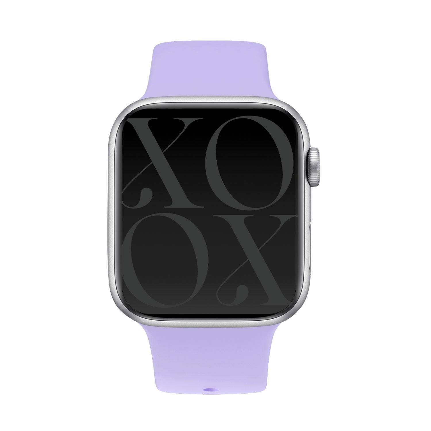 xoxo Wildhearts Apple Watch Silikonarmband (Flieder)