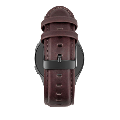 Bandz Suunto Race (S) Lederarmband 'Classic' (Dunkelbraun)