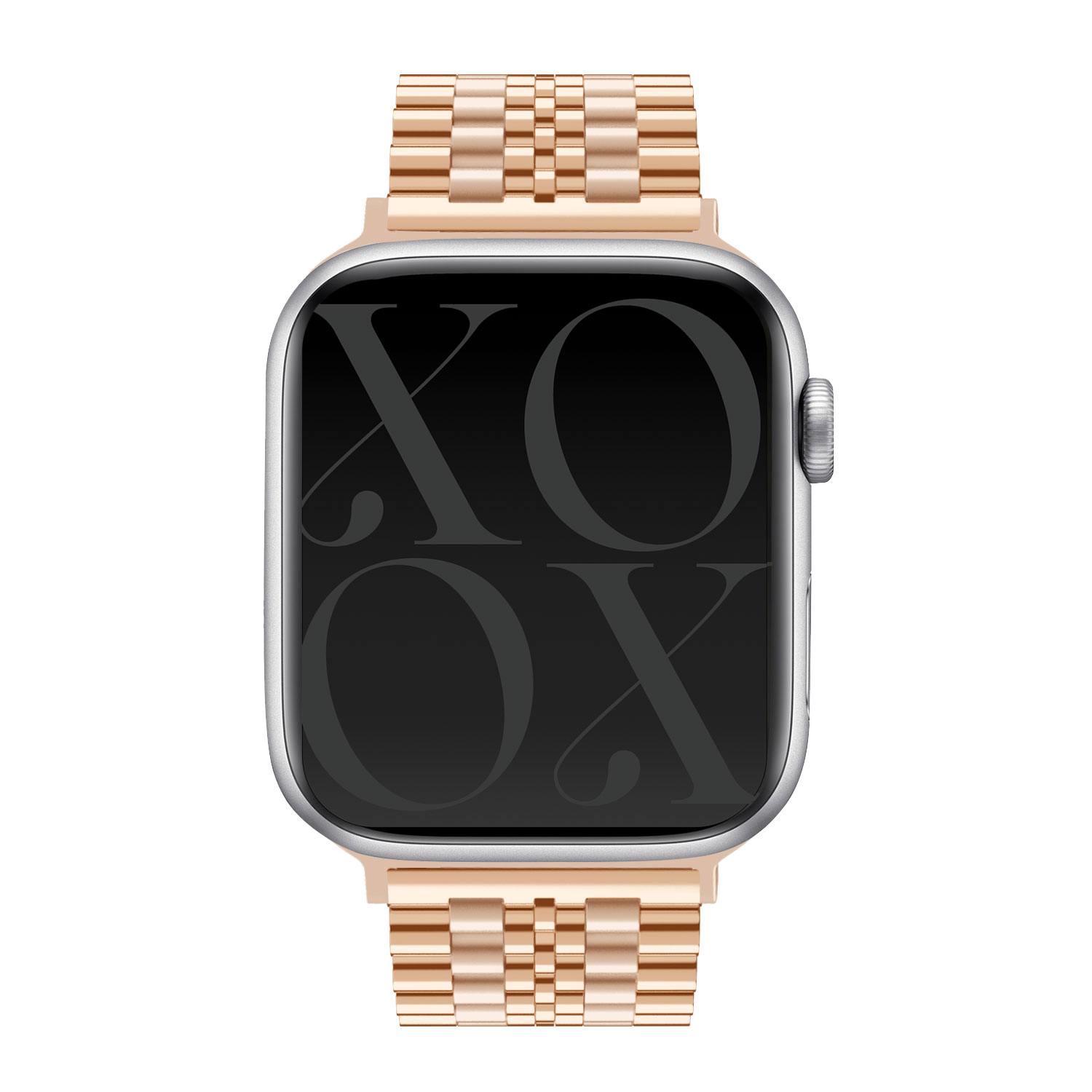 xoxo Wildhearts Apple Watch Steel Strap (Rose Gold)