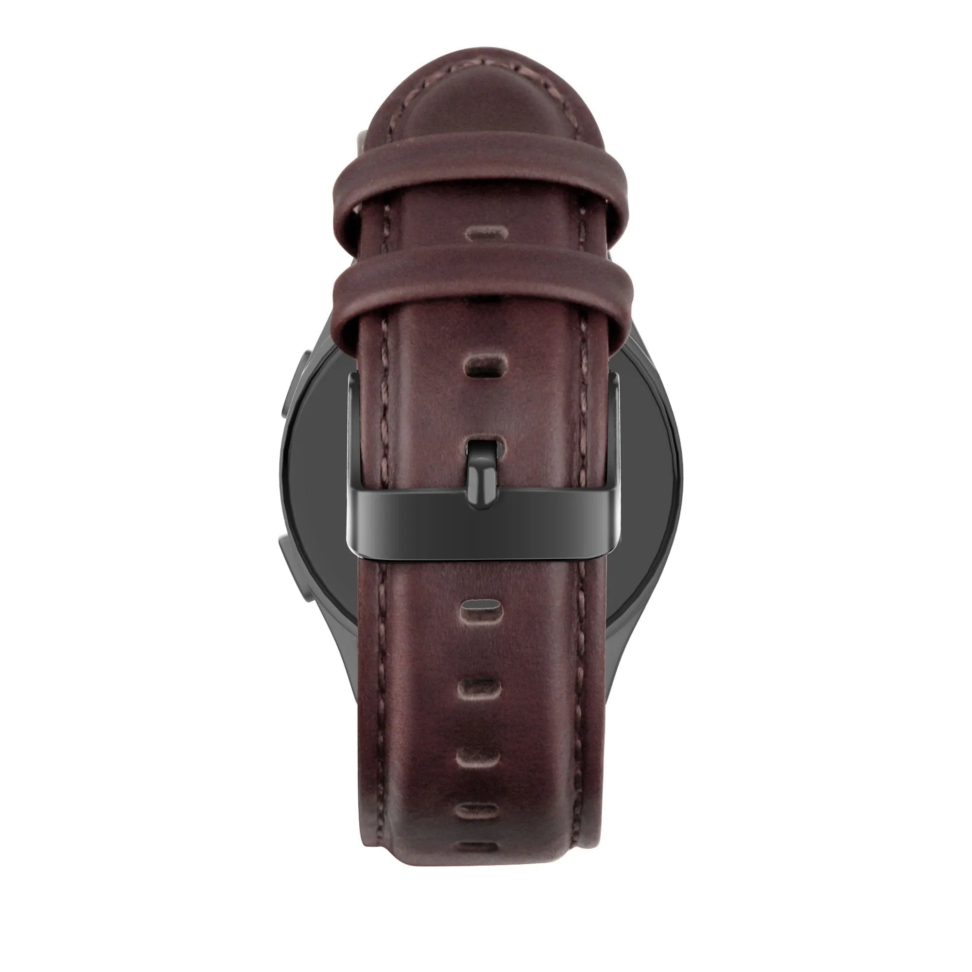 Bandz OnePlus Watch 3 Lederarmband 'Classic' (Dunkelbraun)