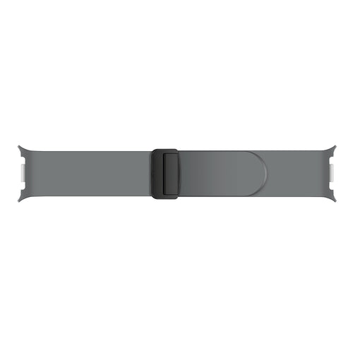 Samsung Galaxy Watch 8 - 40mm D-Schnalle Silikonarmband (Dunkel Grau)