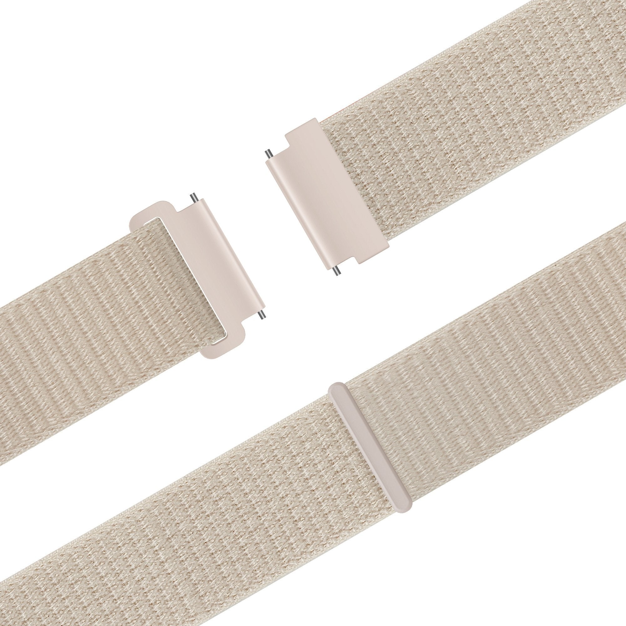 Bandz Samsung Galaxy Watch 4 Classic 46mm Nylon Strap 'Easy Fit' (Starlight)