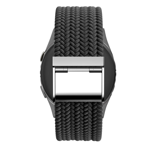 Bandz Garmin Approach J1 Gewebtes Nylonarmband (Schwarz)
