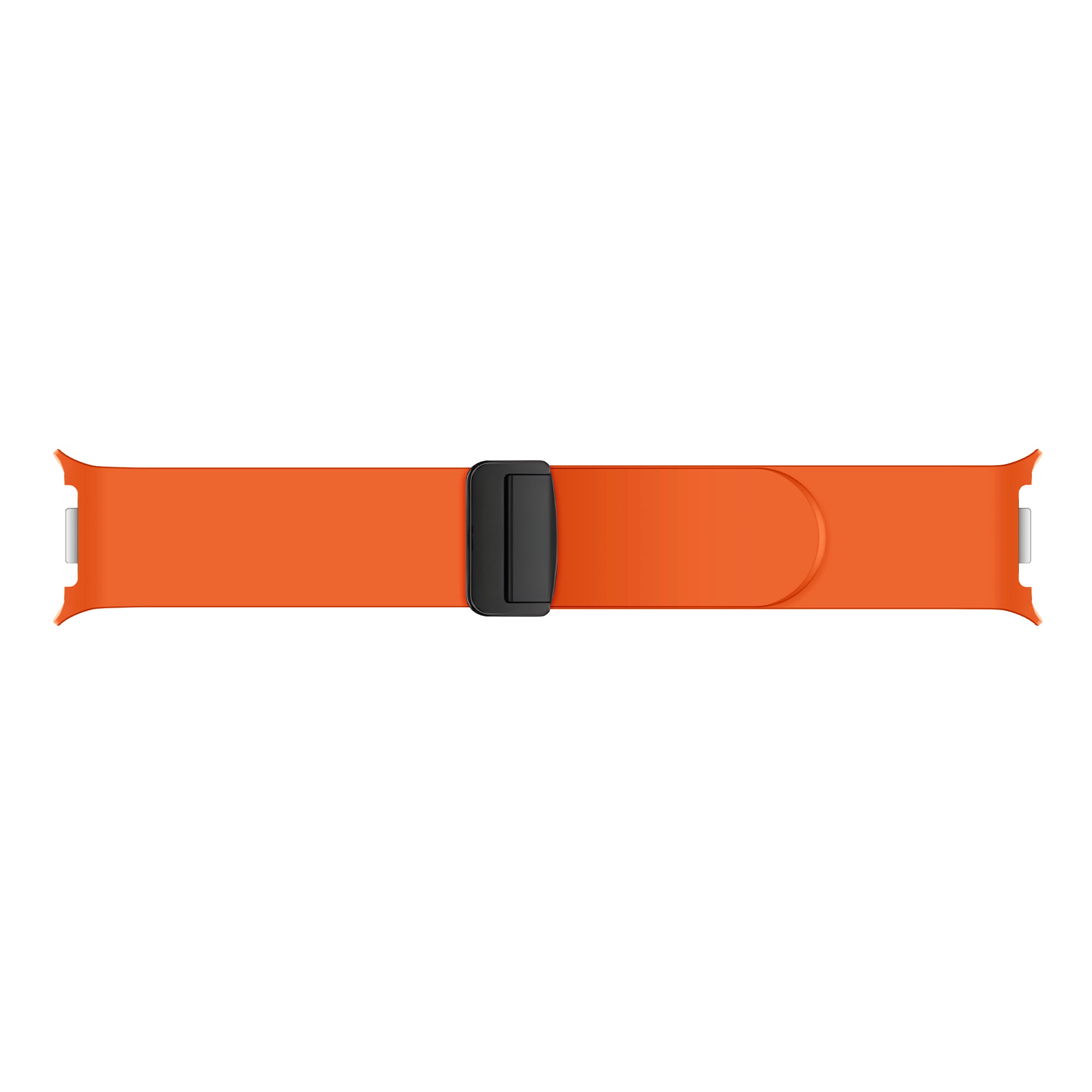 Samsung Galaxy Watch 8 - 40mm D-Schnalle Silikonarmband (Orange)