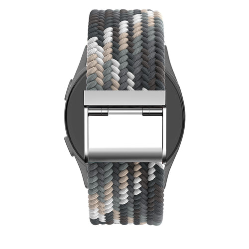 Bandz Pebble Round 2 - 20mm Woven Nylon Strap (Slate)