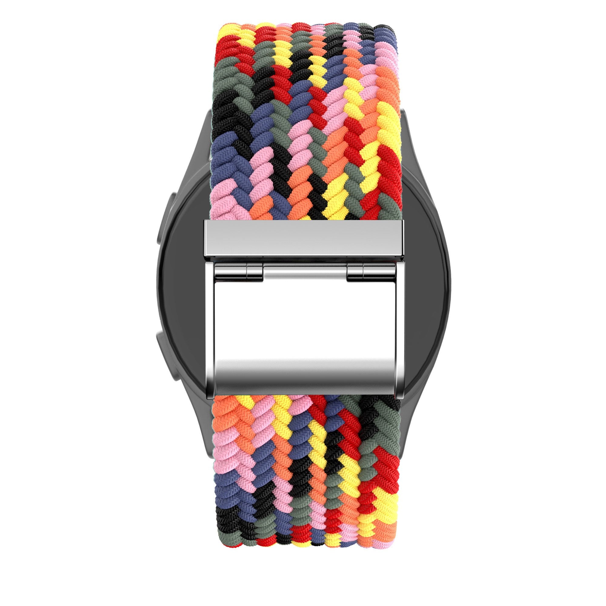 Bandz Garmin Vivomove 3 Gewebtes Nylonarmband (Farbenfroh)