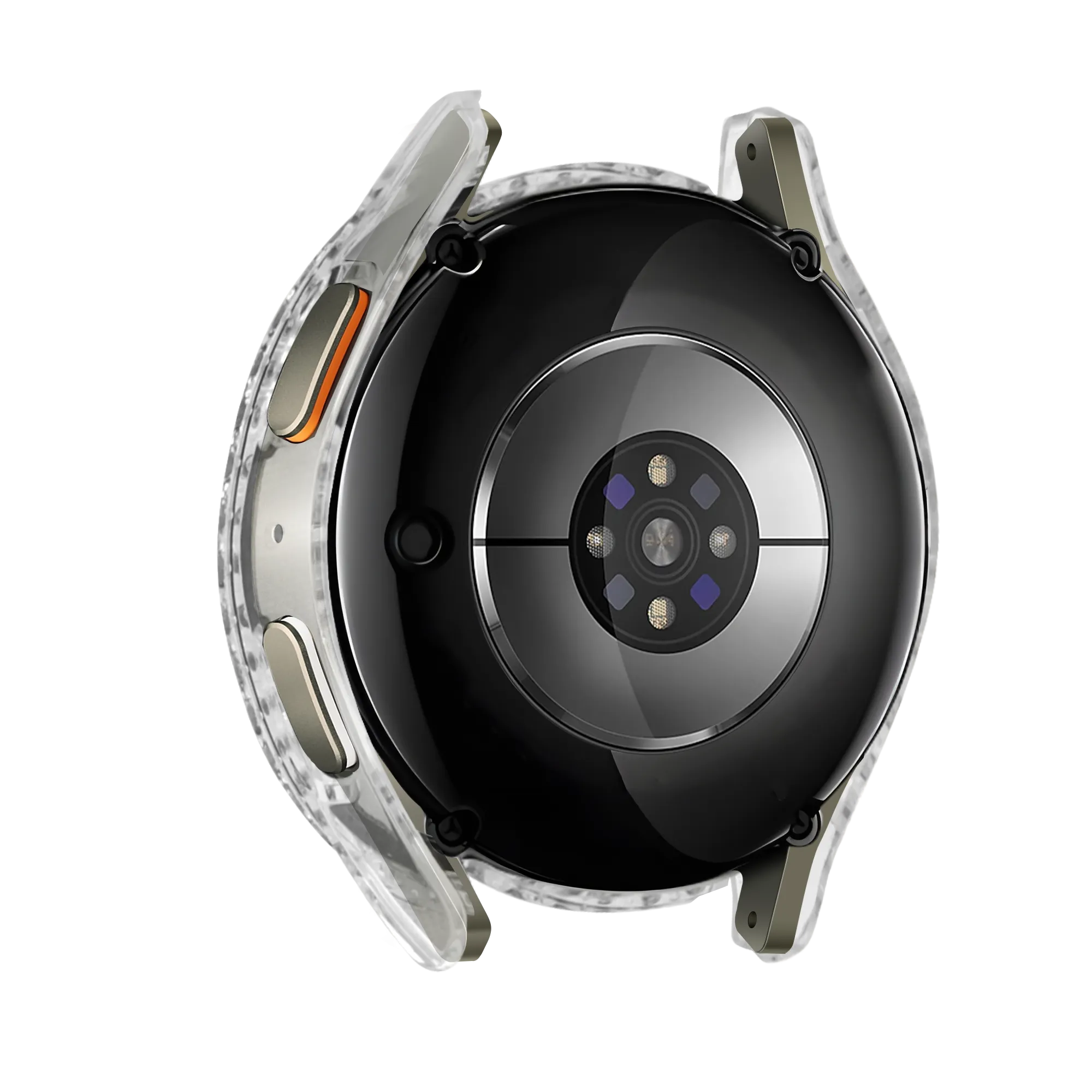 Samsung Galaxy Watch 7 - 40mm Diamond Hülle mit Glass (Transparent)