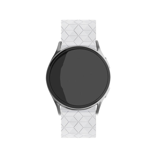 Suunto Race (en) Silikonhexa -Armband (weiß)
