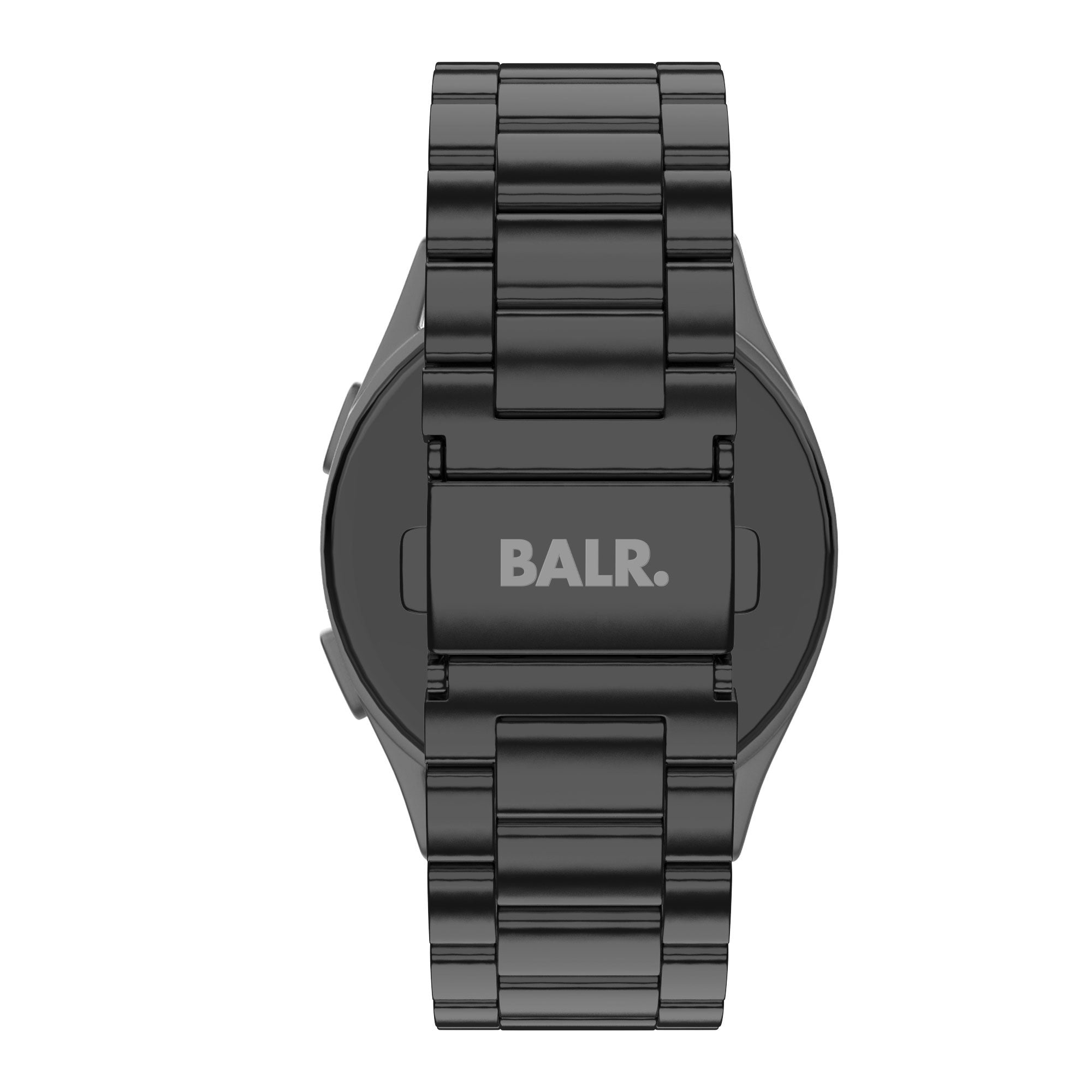 BALR Amazfit Bip 3 (Pro) Stahl Gliederarmband (Schwarz)