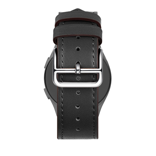 Bandz Suunto Vertical 2 Lederarmband 'Deluxe' (Schwarz)