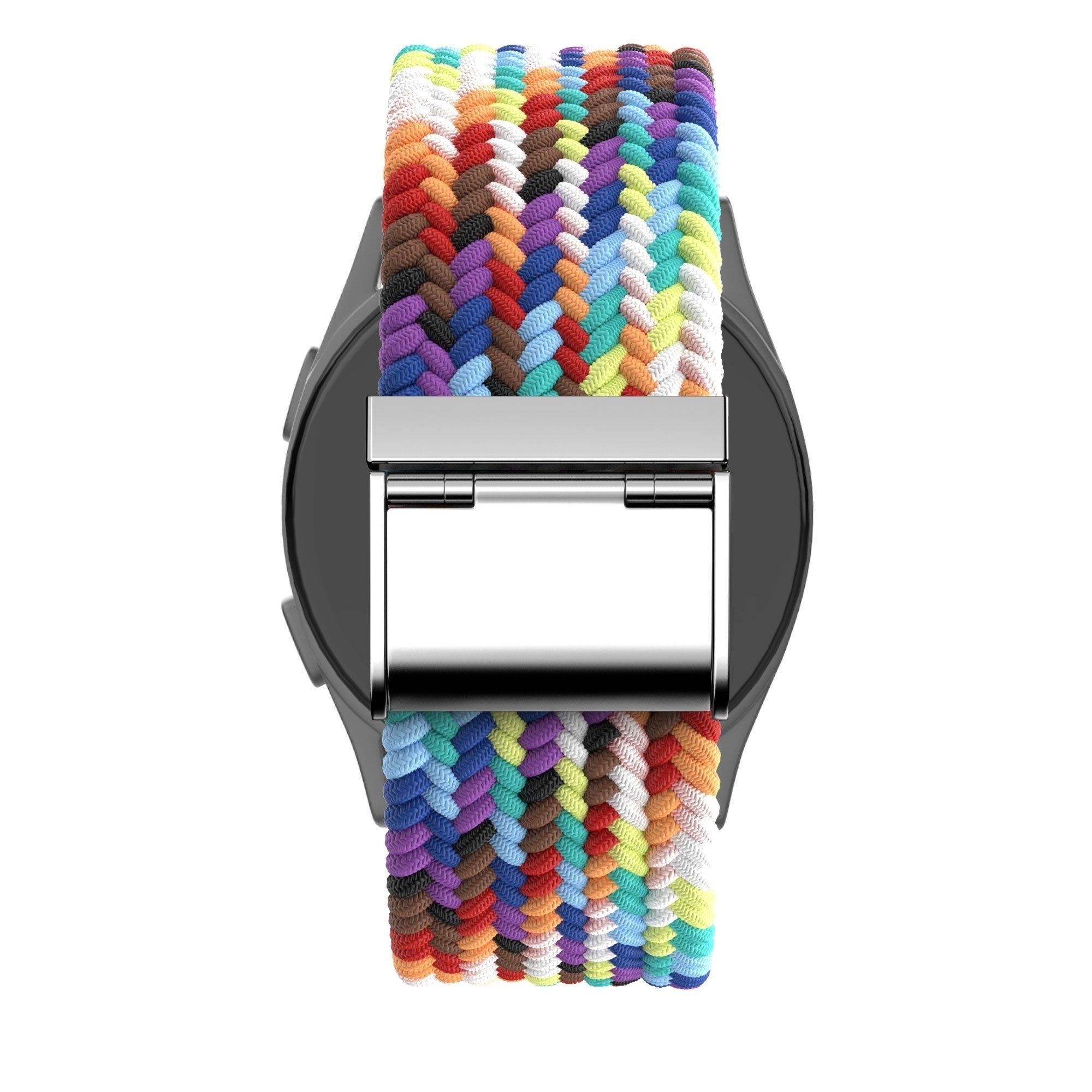 Bandz Coros Pace 2 Woven Nylon Strap (Rainbow)