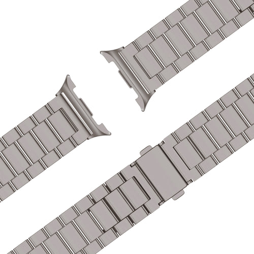Bandz Samsung Galaxy Watch 8 - 40mm Stahlarmband 'Classic' (Titan)