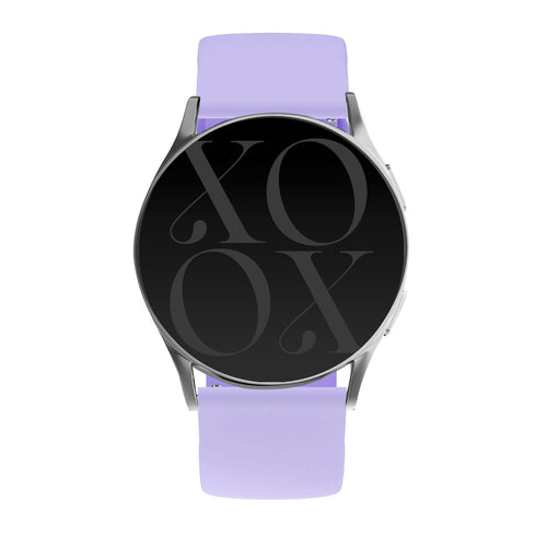 xoxo Wildhearts Fossil Gen 6 44mm Silicone Strap (Lilac)