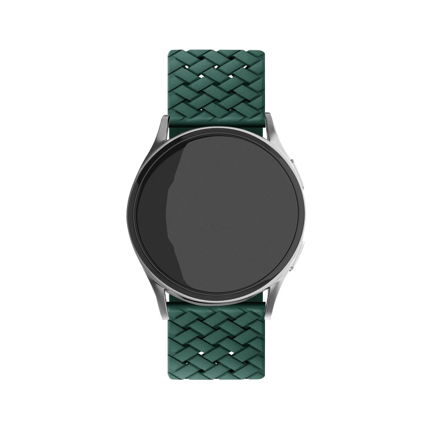 Amazfit Active Braided Silicone Strap (Dark Green)