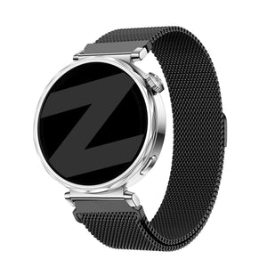 Bandz Huawei Watch GT 7 - 41mm Milanese Strap 'Easy Fit' (Black)