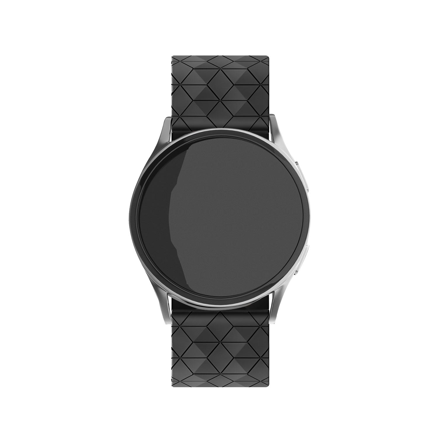 Withings ScanWatch Nova Hexa Silikonarmband (Schwarz)