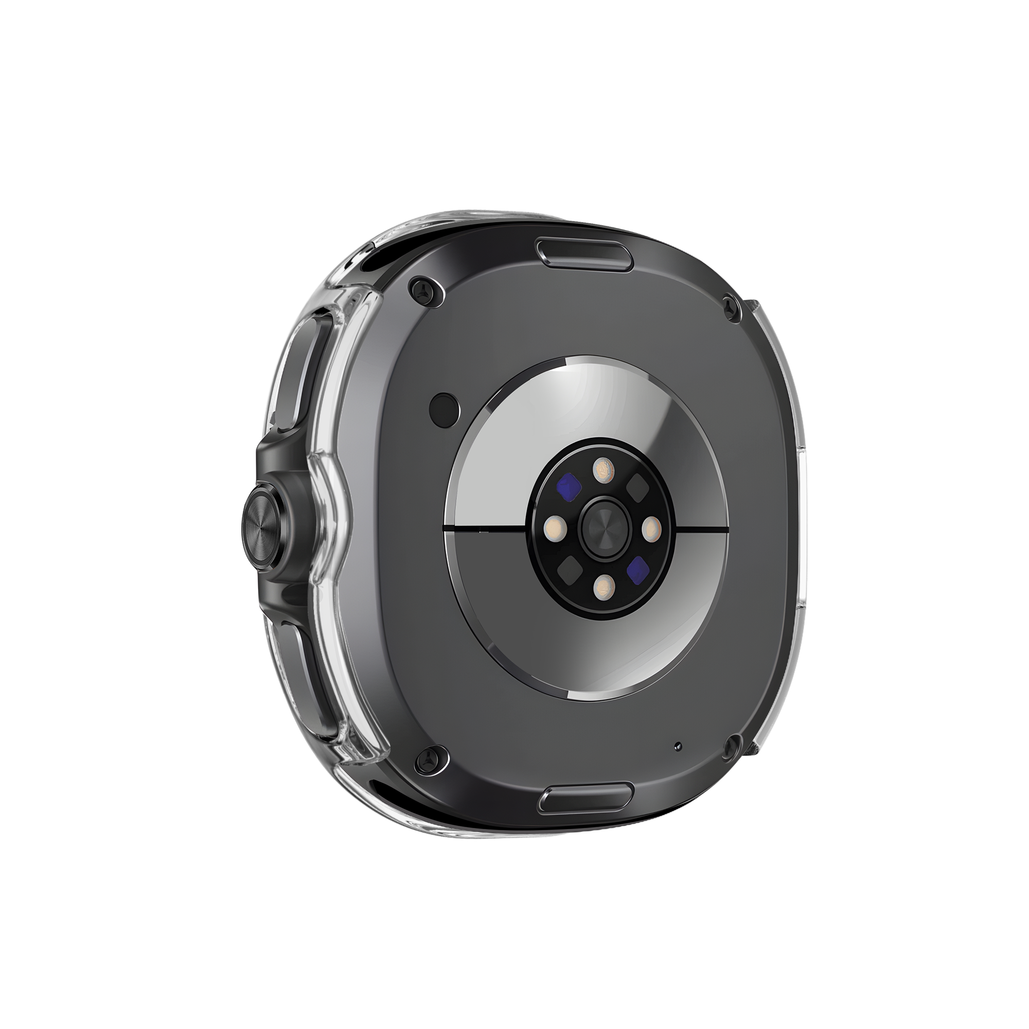 Bandz Samsung Galaxy Watch 8 Classic PC Hülle mit Glas (Transparant)