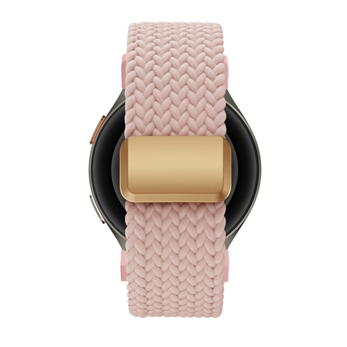 Bandz Samsung Galaxy Watch 6 Classic - 47mm Braided Strap 'Easy Fit' (Pink)
