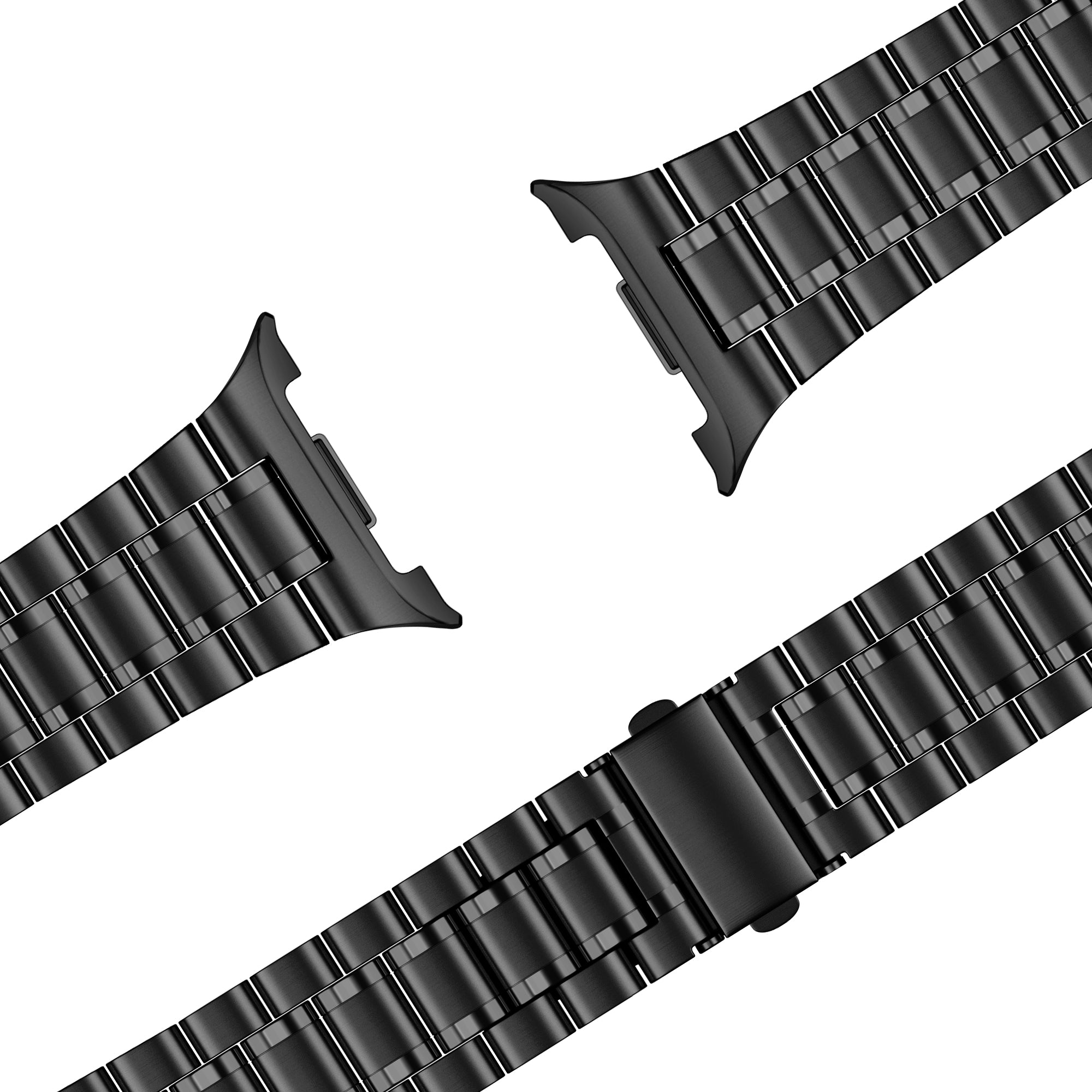 Bandz Samsung Galaxy Watch 8 - 40mm Steel Strap 'Deluxe' (Black)