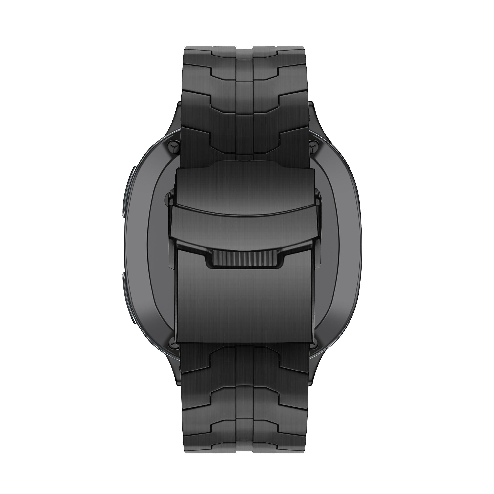 Bandz Samsung Galaxy Watch 8 Classic Steel Strap 'Iron' (Black)