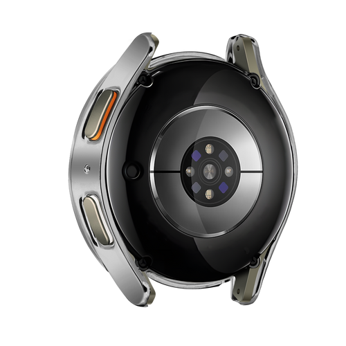 Samsung Galaxy Watch 7 - 40mm Diamond Case with Glass (Silver)