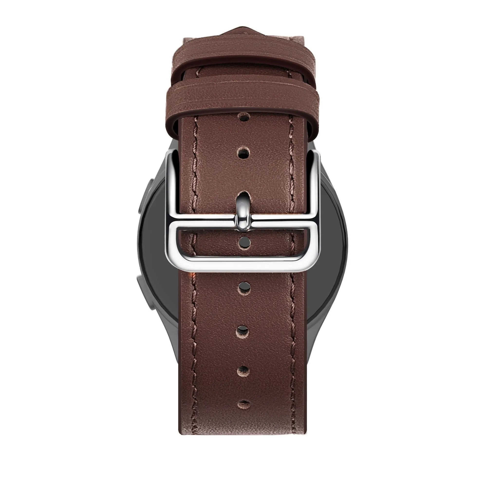 Bandz TicWatch 22mm Leather Strap 'Deluxe' (Brown)