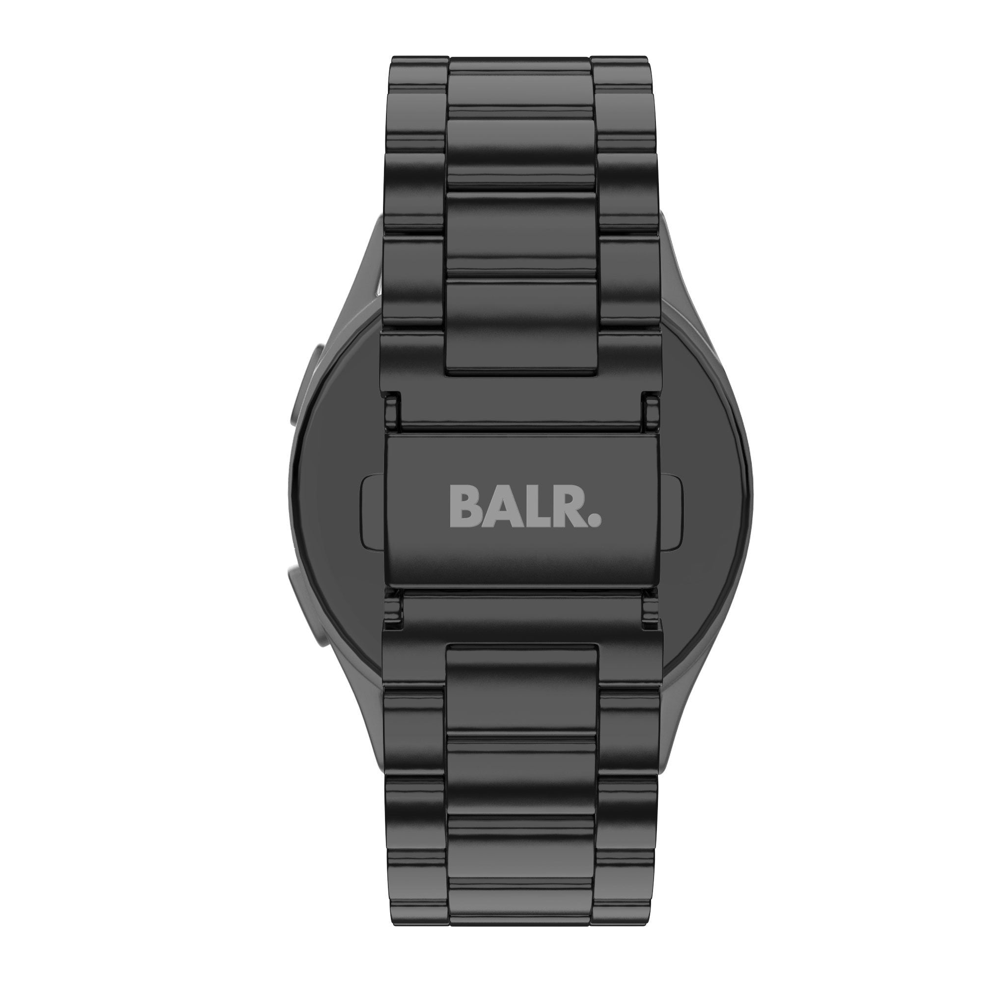 BALR Samsung Galaxy Watch 4 44mm Steel Link Strap (Black)