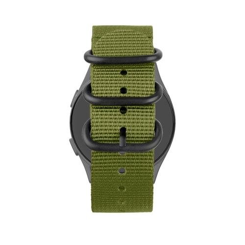 Bandz Oppo Watch X2 Nylonarmband mit Schnalle (Grün)