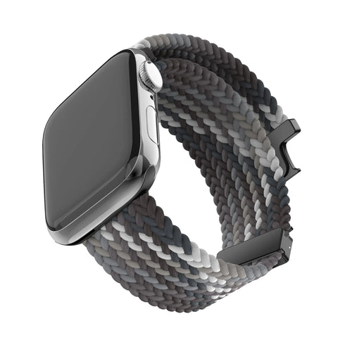 Bandz Apple Watch geflochtenes Nylon Band mit P-Schnalle (Mandala Schwarz)