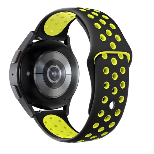 Bandz Levowatch Tiny Sport Strap 'Deluxe' (Black/Yellow)