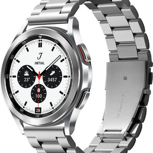 Spigen Samsung Galaxy Watch 4 44mm Stahlarmband (Silber)