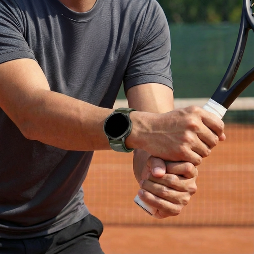 Bandz Garmin Approach S42 Nylon Loop Armband (Olivgrün)