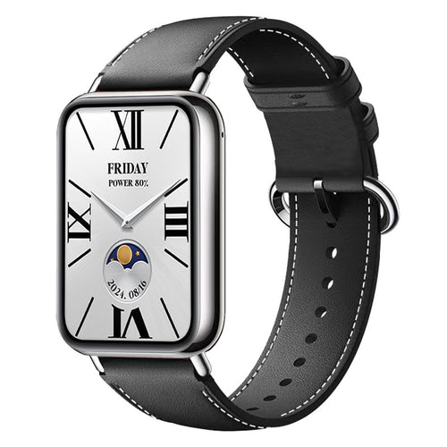 Xiaomi Smart Band 10 Pro Lederarmband (Schwarz)