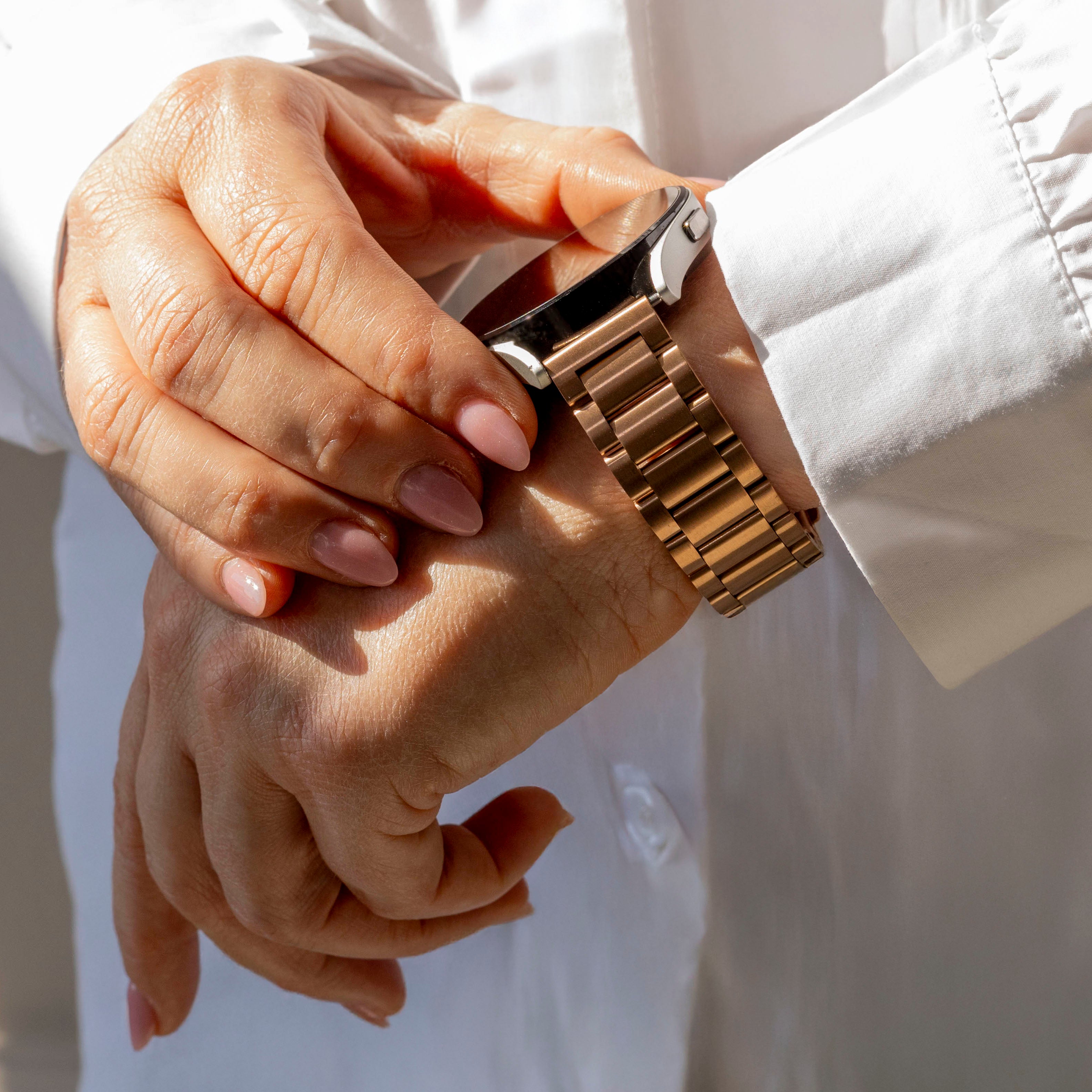 Fossil Gen 4 Venture (HR) Stahlarmband (Roségold)