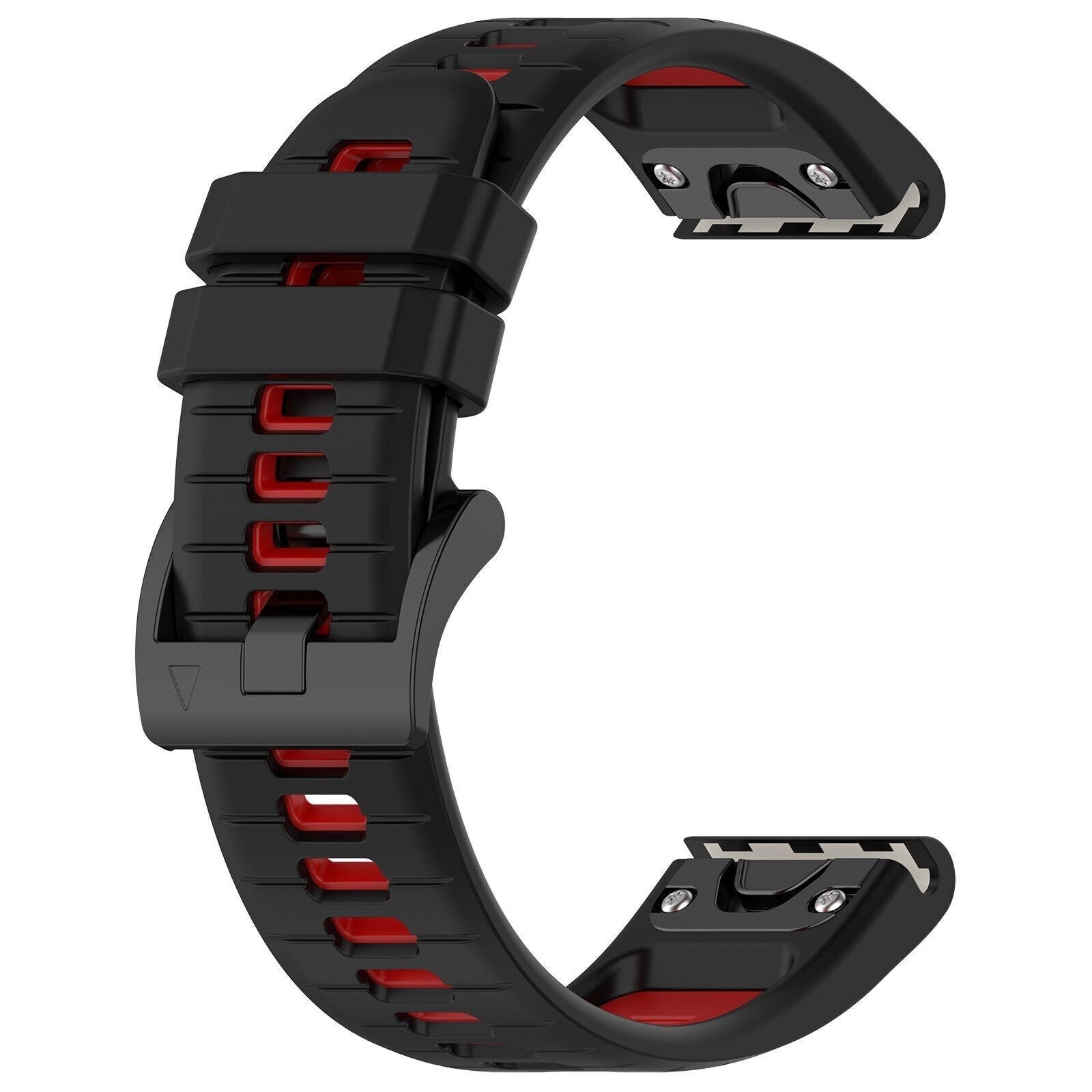Garmin D2 Mach 1 Buckled Sport Strap (Black/Red)