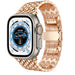 Apple Watch Ultra Drachenarmband Stahl (Roségold)