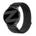 Bandz Garmin Forerunner 255 Nylonarmband 'Wave' (Schwarz)
