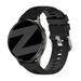 Bandz Garmin Forerunner 265s Silikonarmband 'Deluxe' (Schwarz)