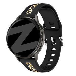 Bandz Gard Pro Health Smartwatch 3 - 41mm Dual Leopard Strap (Black)