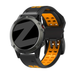 Bandz Garmin Tactix 8 - 47mm Schnalle Sportarmband (Schwarz/Orange)