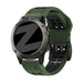 Bandz Garmin Tactix 8 - 51mm Buckled Sport Strap (Green/Black)